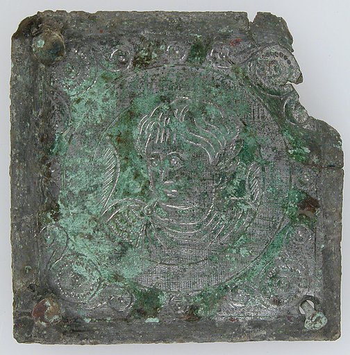 Tinned-Copper Plaque with a Personification