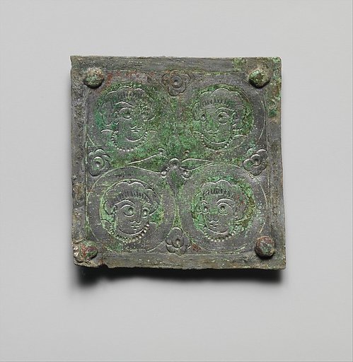 Tinned-Copper Plaque with a Personification