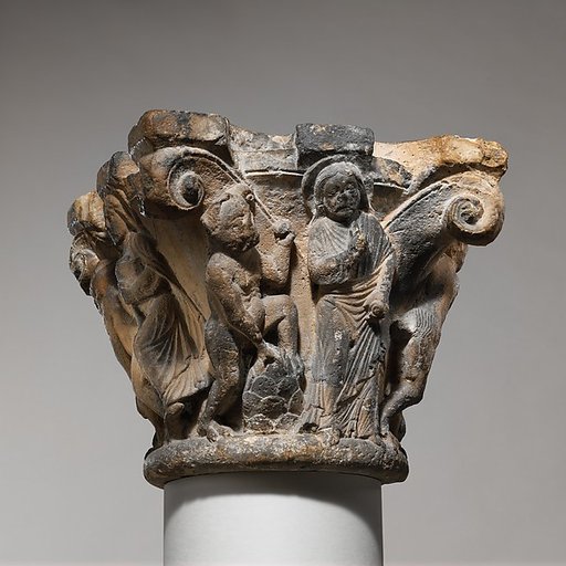 Capital with the Temptation of Jesus