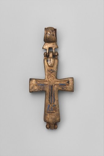 Reliquary Cross with Christ Crucified and the Virgin and Child