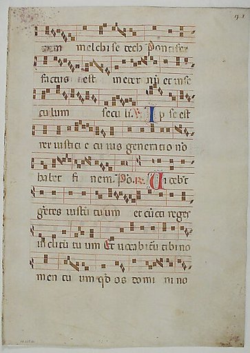 Bifolium from an Antiphonary