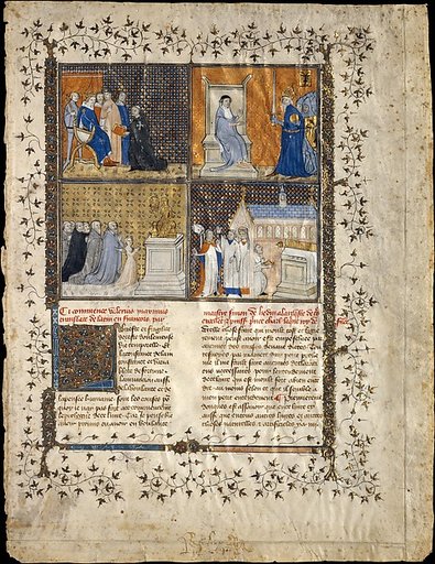 Leaf from a Manuscript of Valerius Maximus