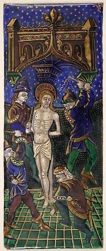 Triptych Panel with the Flagellation of Christ
