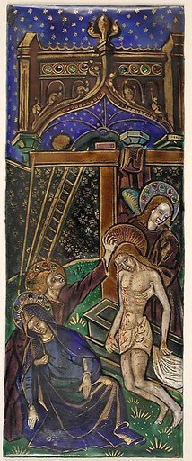 Triptych Panel with the Lamentation