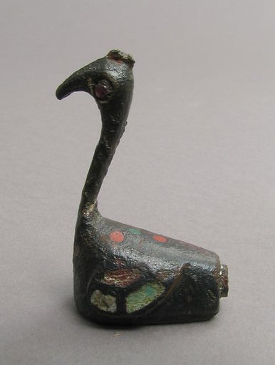 Brooch in the Form of a Peacock