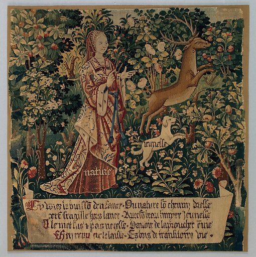 Nature Sets Her Hound Youth after the Stag (from The Hunt of the Frail Stag)