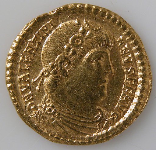 Solidus of Valentinian I (r. 364–375)