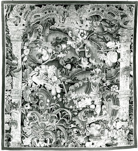 Thickets with Large Leaves, Flowers, Animals,...