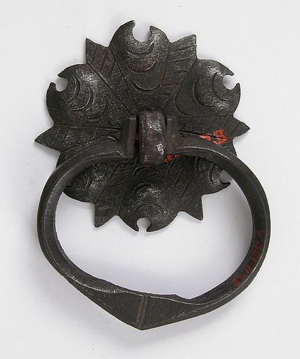 Door handle and plate