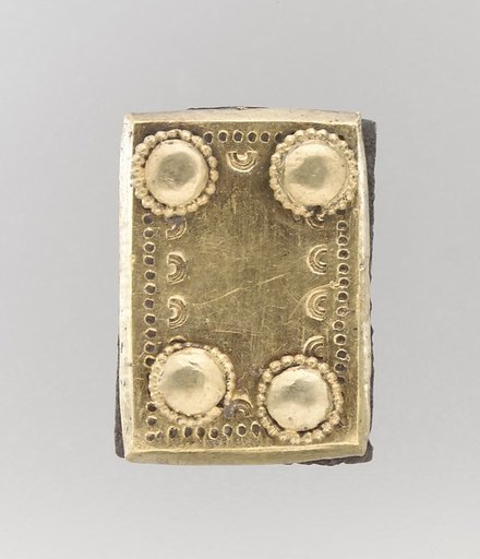 Gold Back Plate