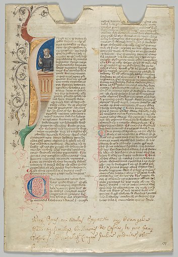 Manuscript Leaf