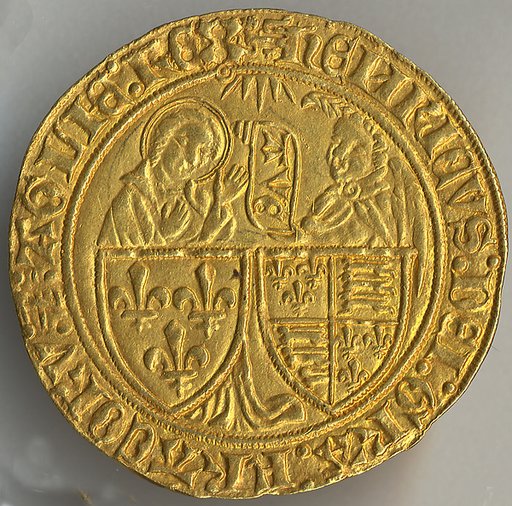 Quarter Noble of Henry VI (1422-61)