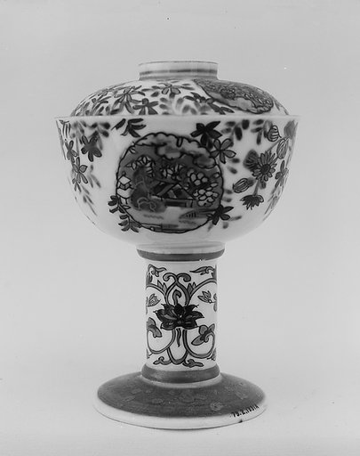 Covered Cup on Pedestal