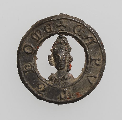 Pilgrim's Badge with head of Saint Thomas à Becket