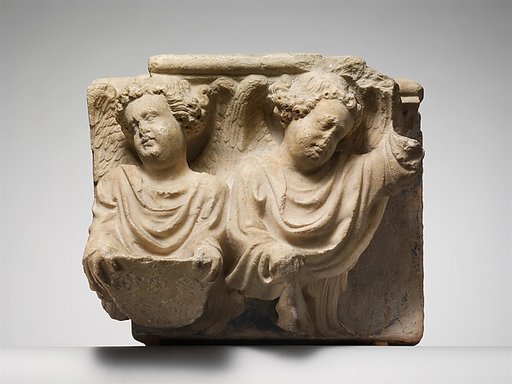Corbel with Busts of Angels