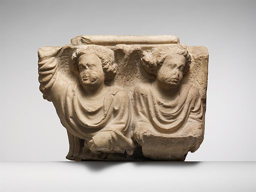 Corbel with Busts of Angels