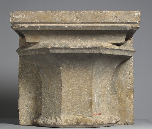 Column Base with Shaft Fragment