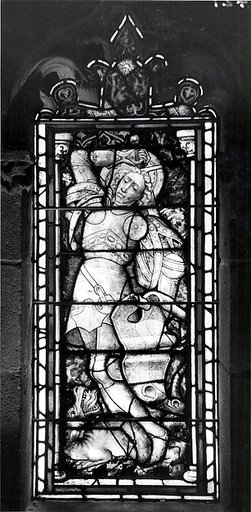 Panel with Saint George and the Dragon