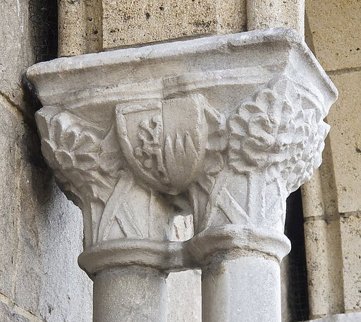 Cloister Arcades with Double Capitals