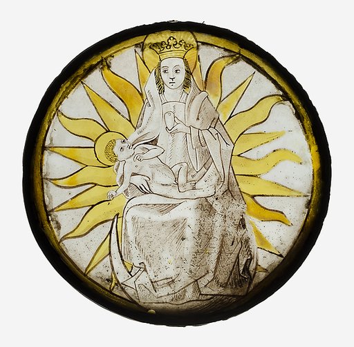 Roundel with the Virgin and Child