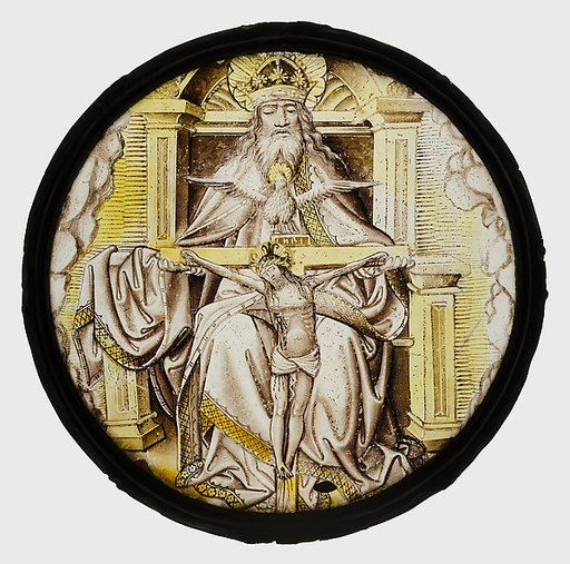 Roundel with the Holy Trinity