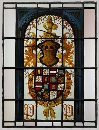 Heraldic Panel with Arms of the House of Hapsburg