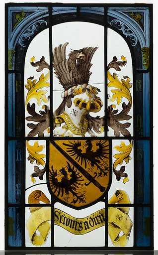 Heraldic Panel with Arms of the House of Hapsburg