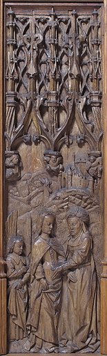 Panel with the Visitation