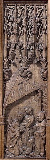 Panel with the Nativity
