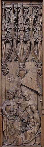 Panel with the Adoration of the Magi
