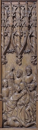 Panel with the Kiss of Judas
