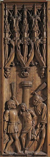 Panel with the Flagellation of Christ