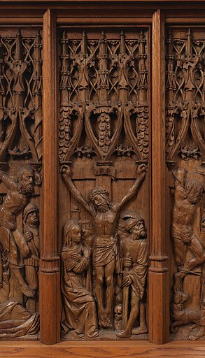 Panel with the Crucifixion of Christ