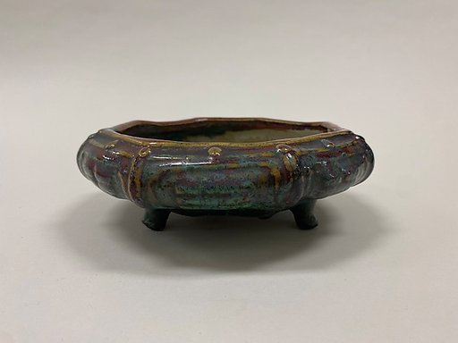 Tripod bowl with Eight Trigrams (Bagua)