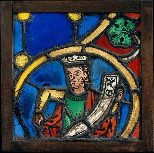 Prophet King from a Tree of Jesse Window