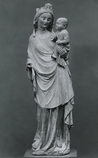 Standing Virgin and Child