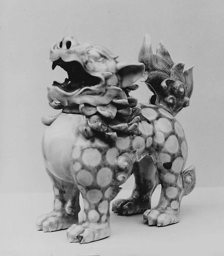Censer and Top in form of a Shishi