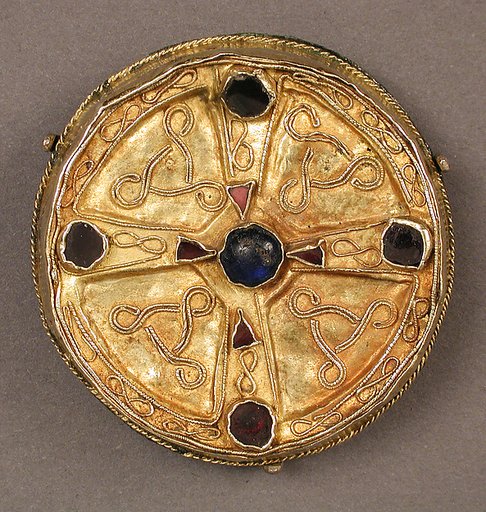 Disk Brooch