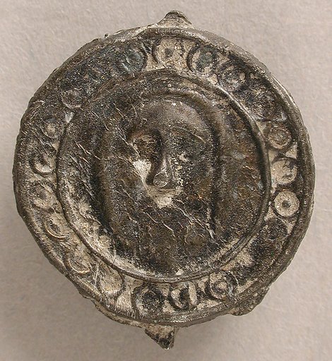 Badge with Head of Christ