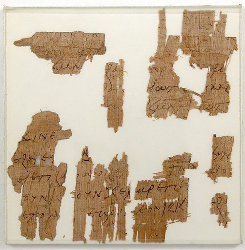 Papyri Fragments of a Letter to Epiphanius
