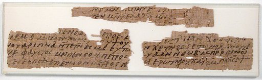 Papyri Fragments of a Letter