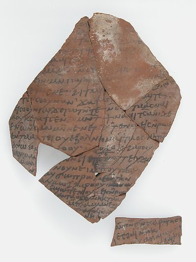 Ostrakon with a Letter from John