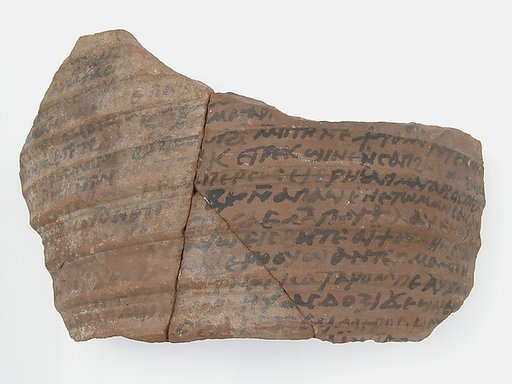 Ostrakon with a Letter from Thello