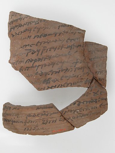 Ostrakon with a Letter from Hello to Joseph