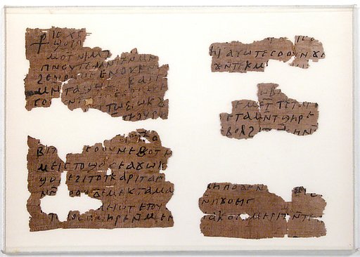 Papyrus Fragments of a Letter to Cyriacus