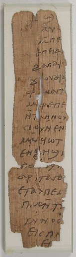 Papyrus Fragments of a Letter from Daniel and Jacob to Pesenthius