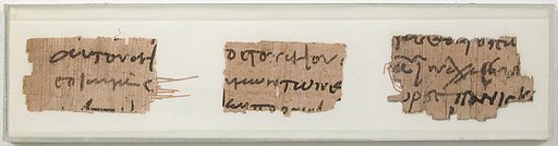 Papyrus Fragments of a Deed