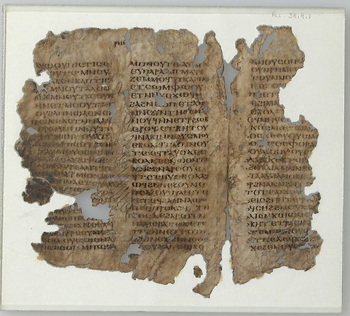 Manuscript Leaves Fragment