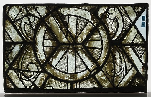 Grisalle Glass Panel