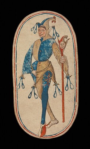 Knave of Nooses, from The Cloisters Playing Cards